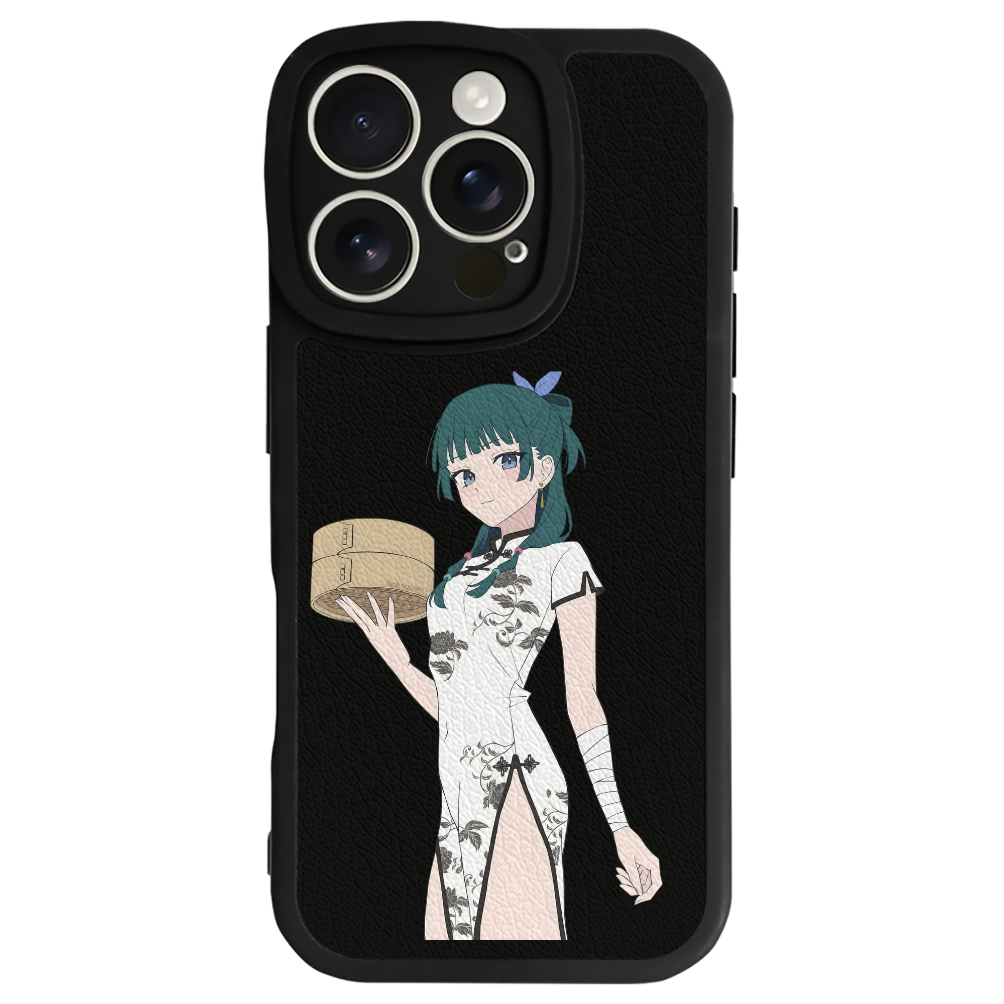 薬屋のひとりごと The Apothecary Diaries 【iPhone 16シリーズ対応】シリコンスマホケース（レザー調） 材質：シリコン